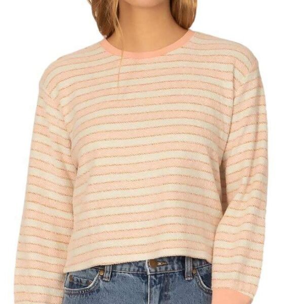 Sisstrevolution On The Flip Side Pullover - Peach