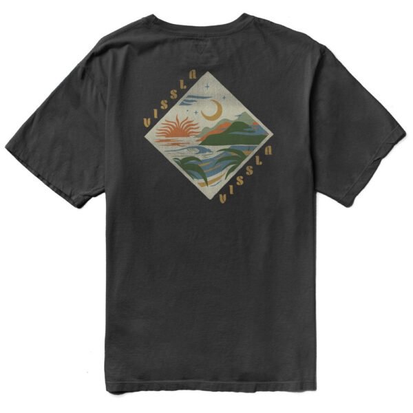 Vissla Seascape Organic Tee - Phantom