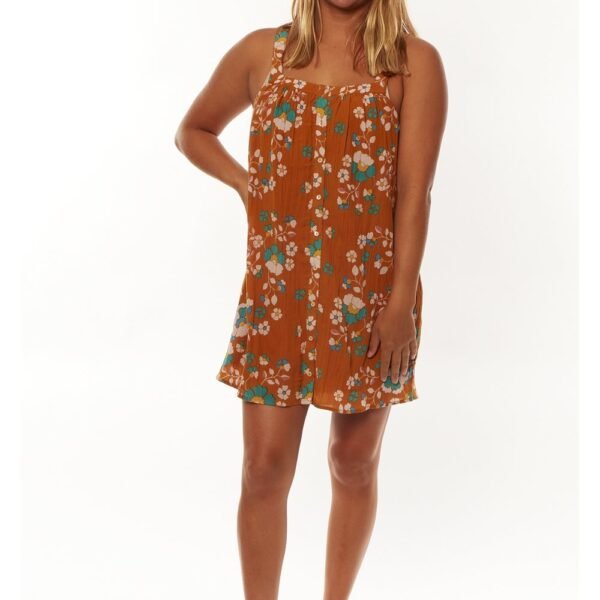Sisstrevolution Wind Star Dress - Acorn