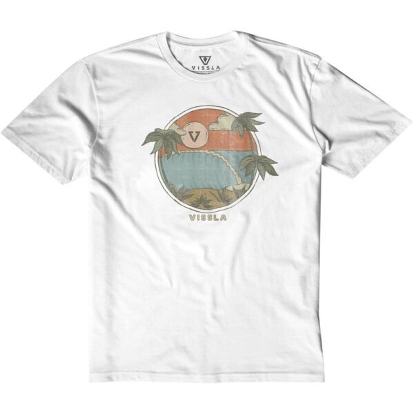 Vissla Hideaway Kids Tee-white