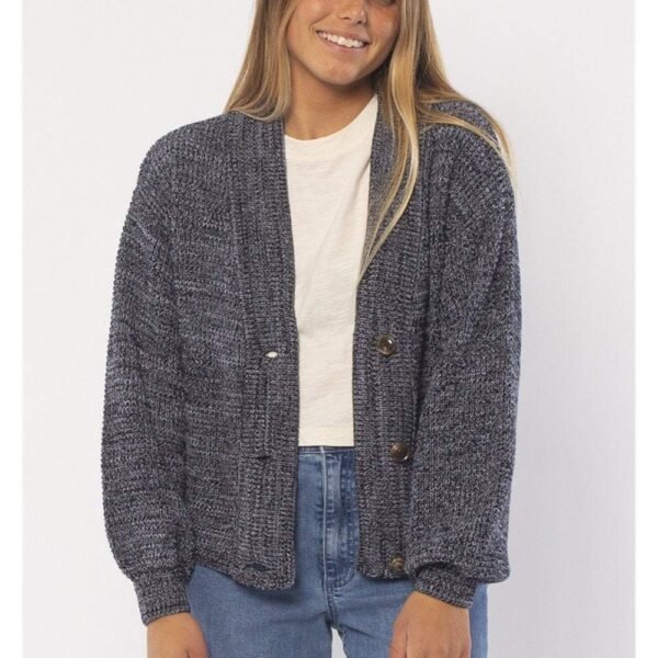 Sisstrevolution Sunflower Days L/S Sweater - Black Fade