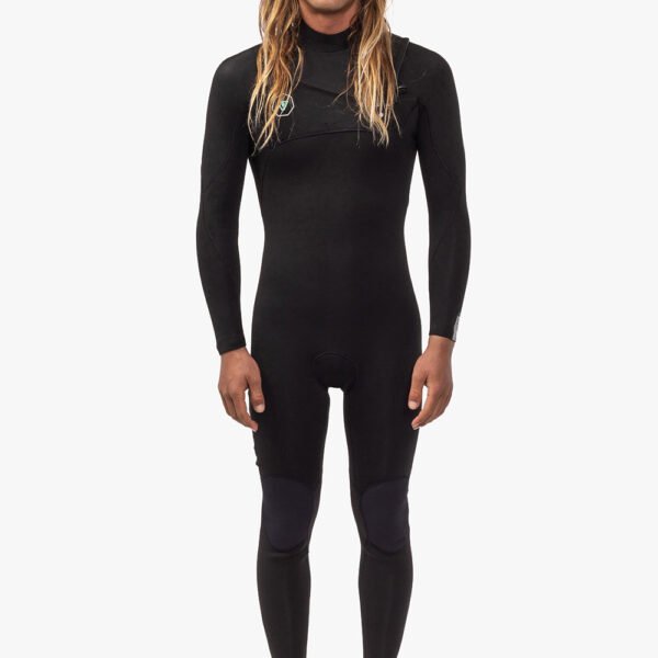 VIssla 7 Seas 5-4 full chest zip - black