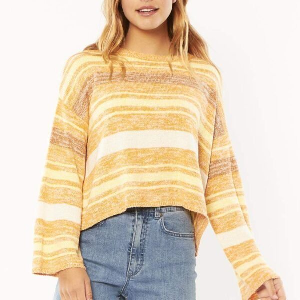 Sisstrevolution warm horizons jumper - honey