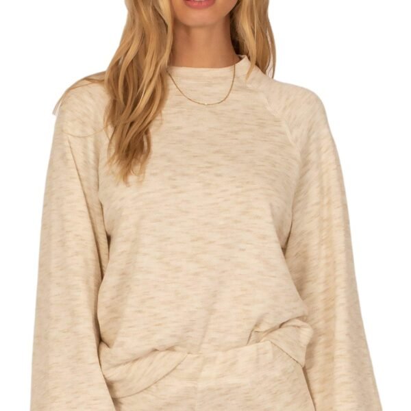 Amuse society Out of office knit pullover - casa blanca
