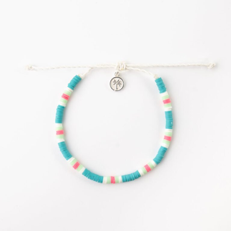 Colorful Pineapple Island bracelet FIM-013 with tropical charm.