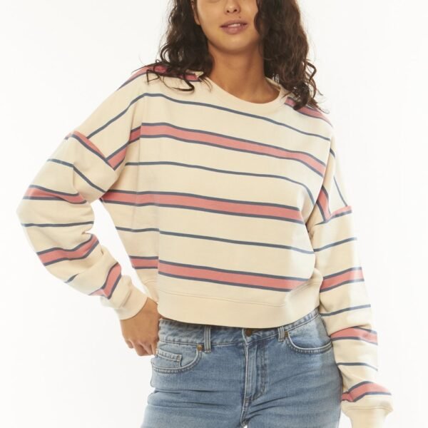Sisstrevolution Golden Rays LS Fleece - Sea salt