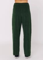 Back view of Sisstrevolution Sofia Pant in North Green, relaxed-fit ladies trousers.