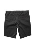 Vissla No See Ums 18-inch elastic walkshort in phantom color, back view.