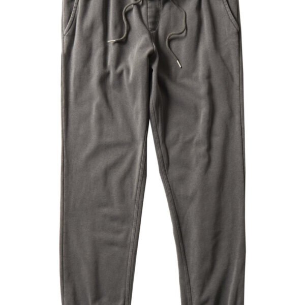 VIssla Solid Sets Eco Elastic Sofa Surfer Sweatpant in phantom, front view.