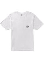 Vissla Tasty Waves Premium Organic Tee with front pocket logo.