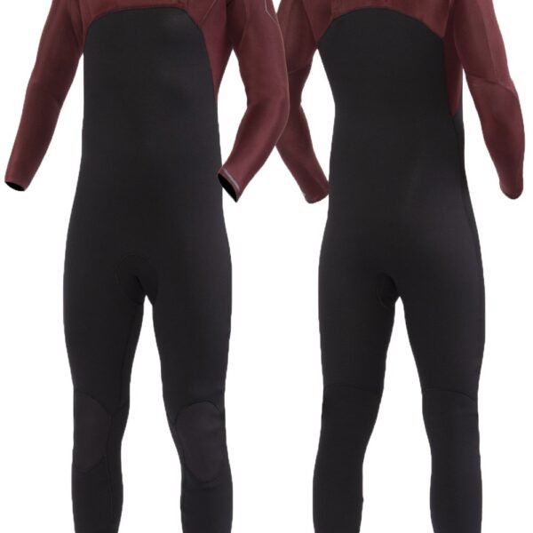 Vissla High Seas II 4-3 No Zip Full Suit - wine