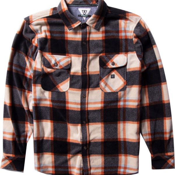 VIssla Eco-Zy Ls Polar Flannel - Oxide