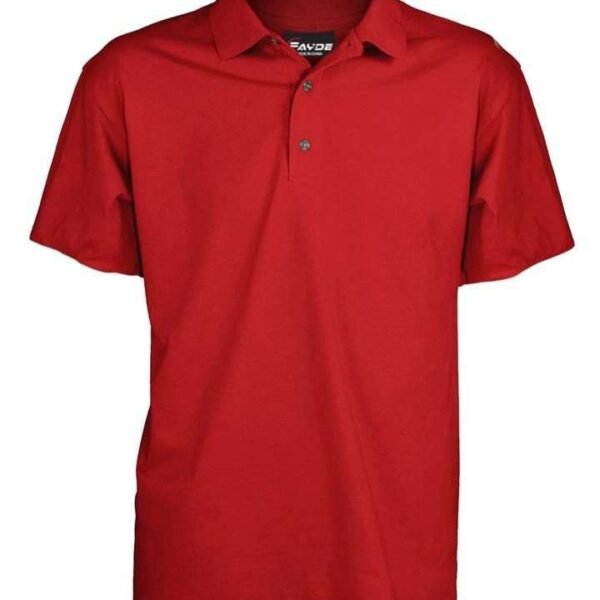 Fayde Blue T polo - red