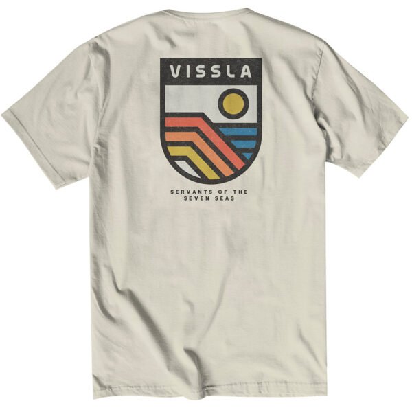Vissla Elevation Organic PKT Tee - Bone