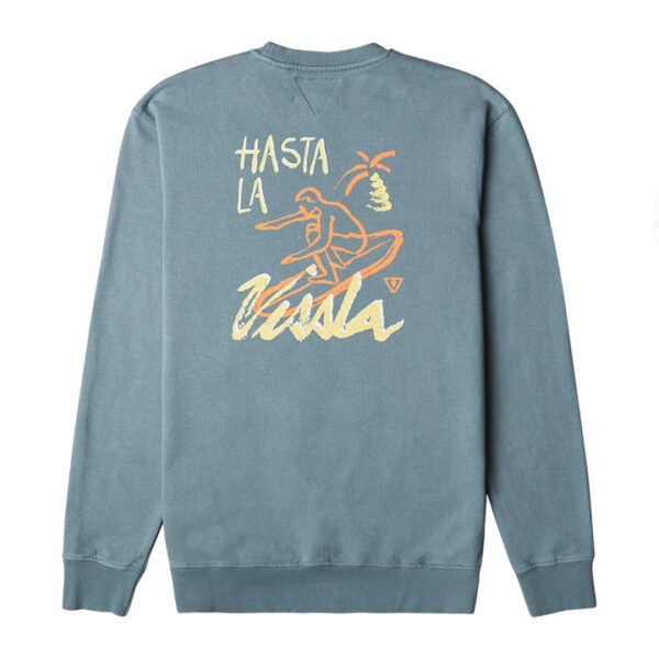 Vissla Cruize-In Crew Fleece - Blue Slate
