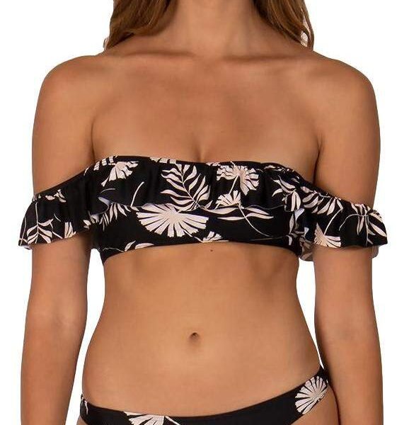 Sisstrevolution Annabelle bandeau bikini - Black