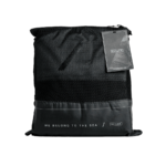 Deflow Boardcover 6ft Performance in compact mesh carry bag with branding.