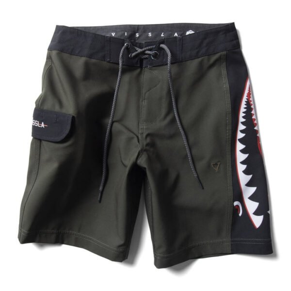 Vissla Warbird 13" Kids Boardshort-Tarp