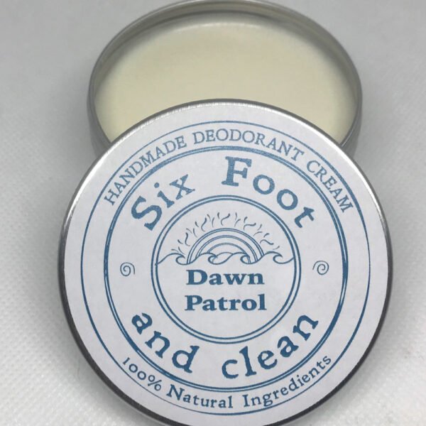 Six Foot and Clean - Dawn Patrol Natural Deodorant Cream