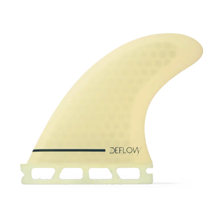 Deflow Bee S - thruster fins - full tab - tan
