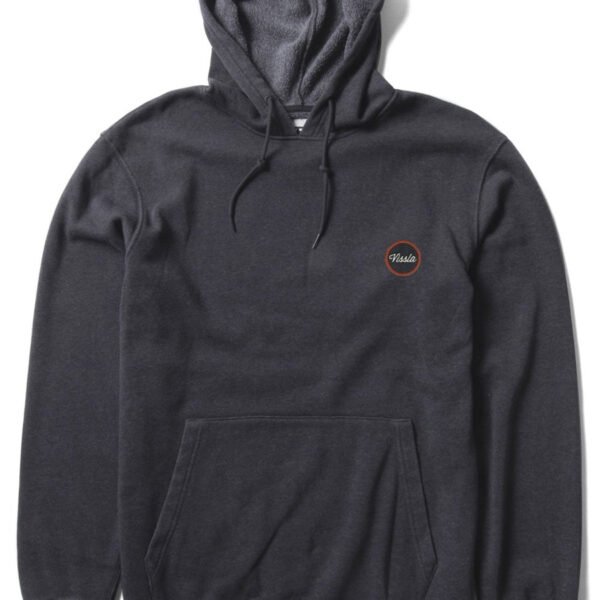 Vissla Solid Sets Eco PO Hoodie - Black Heather