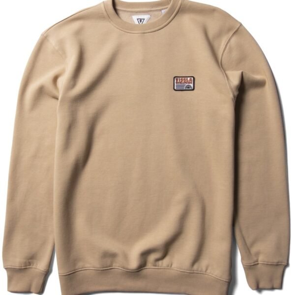 Vissla Solid Sets Eco Crew - Dark Sands