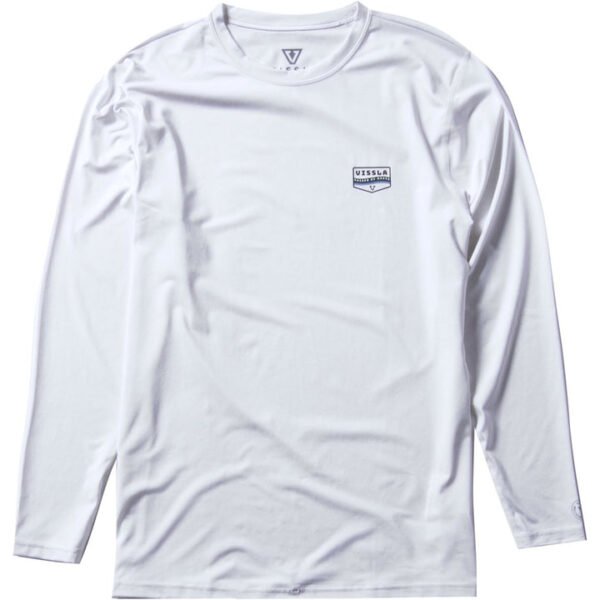 Vissla Easy Seas Eco L/S Lycra- White