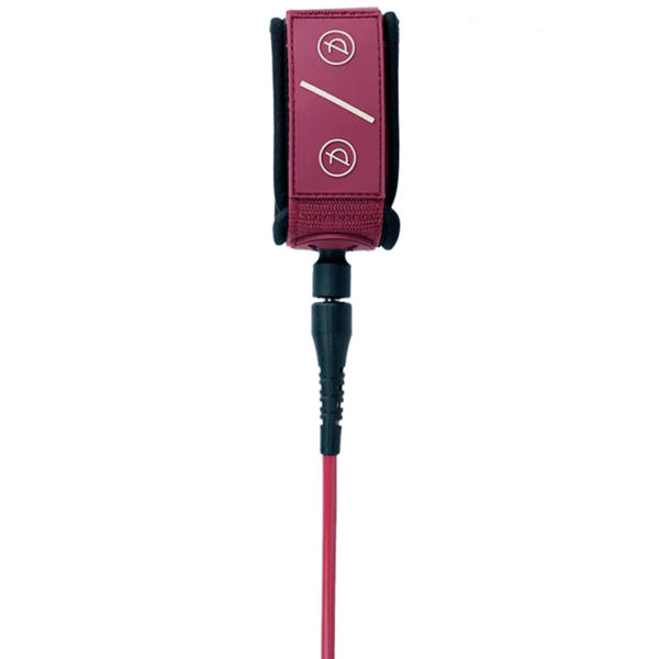 Deflow 9ft 7mm Performance leash burgundy