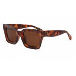 I-Sea Hendrix tortoise sunglasses with brown polarized lenses, angled side view.