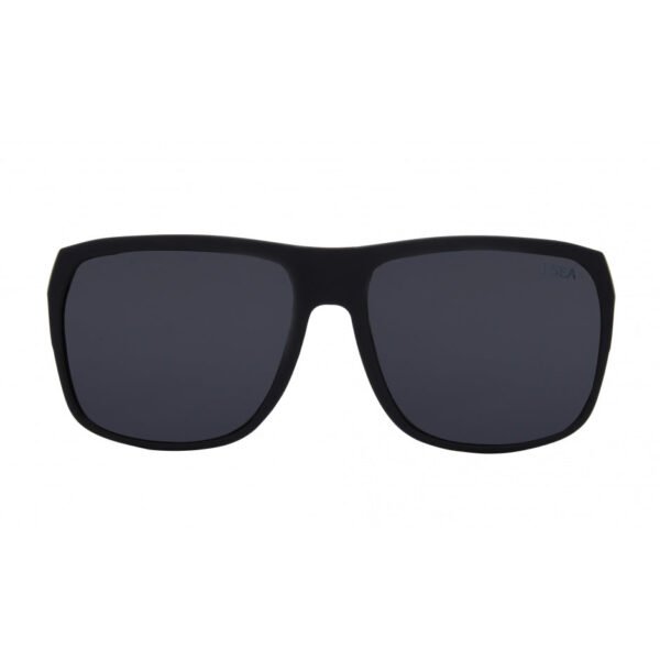 I-Sea Sunglasses with polarised lenses and UV protection, featuring a sleek black TR90 frame and scratch-resistant hydrophobic coating.