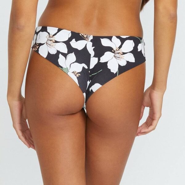 Volcom Midnight Lily Cheekini Bikini Bottom - Black
