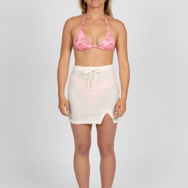Rusty Swell cover up skirt - white
