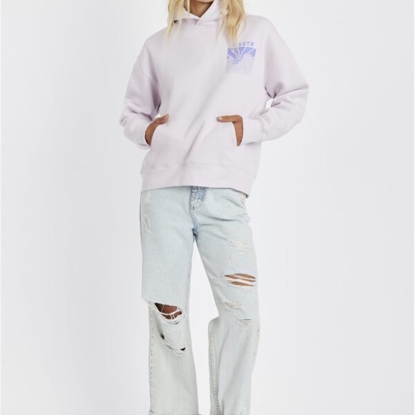 Sisstr Surf Long Sleeve Fleece Hoodie, Orchid