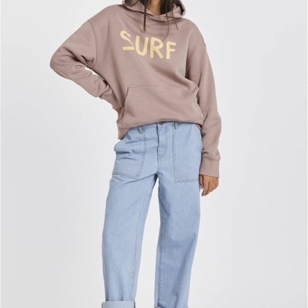 Sisstr Surf Long Sleeve Fleece Hoodie, Clay