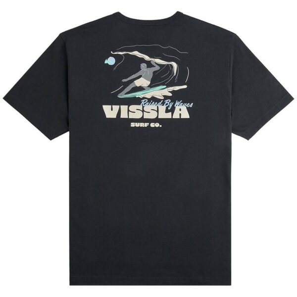 Vissla Sunset Wave Tee, Black