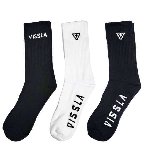 Vissla Logo Sock 3 Pack