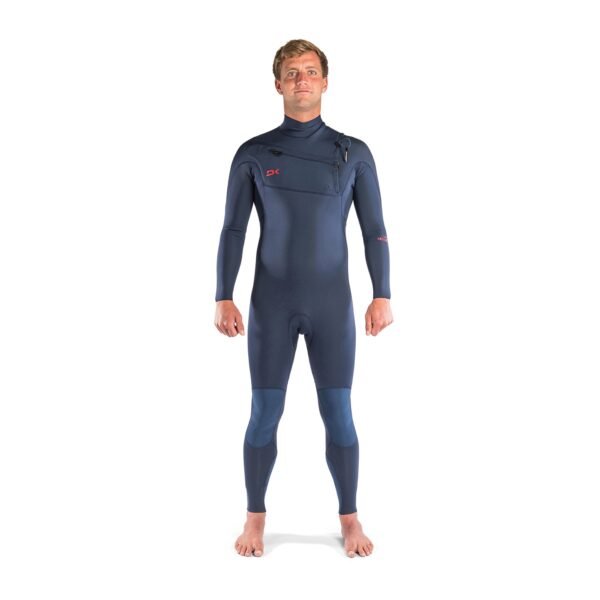Dakine Mens Mission Chest Zip 3/2mm Full Wetsuit (Ink Blue / Port)