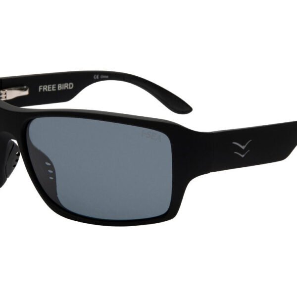 I-Sea Sunglasses Free Bird - Black rubber / smoke plarised