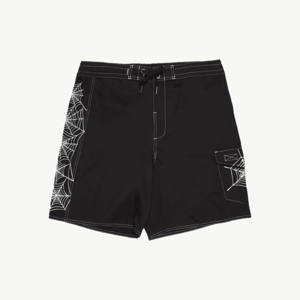 AFENDS Webhead Surf Related Boardshort 18" - Black