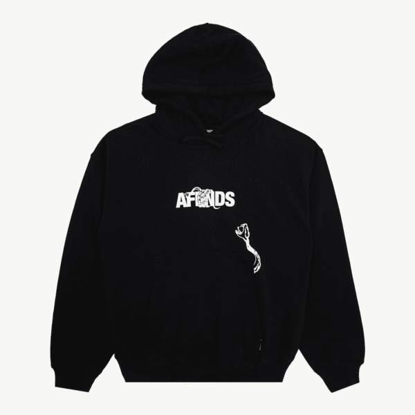 AFENDS Tread Boxy Hoodie - Black