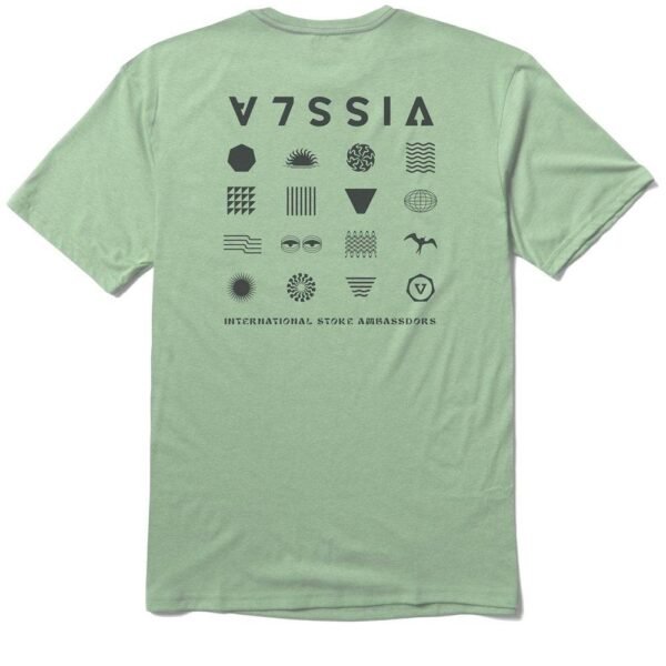 Vissla Glyphs Comp Lite Eco Performance Tee - LSH