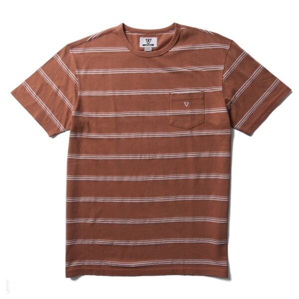 Vissla Kaulike SS PKT Tee - terracotta